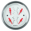 3-3/8" QUAD GAUGE, 100 PSI/100-250 F/8-18V/240-33 Ω, ARCTIC WHITE